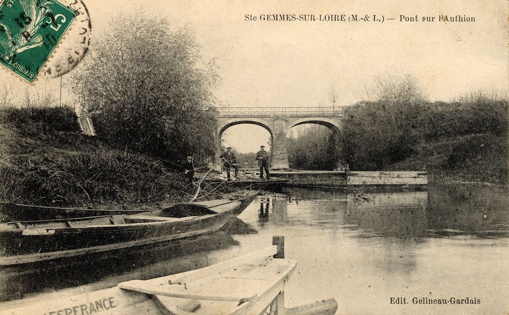 Carte Postale : Pont de l’Authion