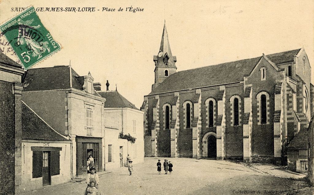Carte postale: Place de l'Église